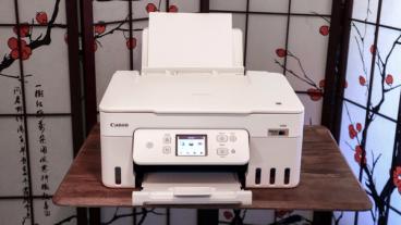 Canon MegaTank Pixma G3290-skrivare testas