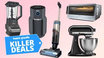 Una selezione di elettrodomestici da cucina moderni