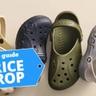 Promoções e descontos em calçado Crocs