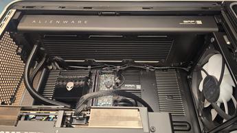 The inside of the Alienware Area-51 (2025)