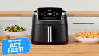 Ninja Air Fryer Pro em uma bancada de cozinha