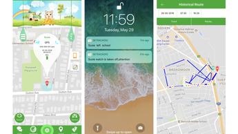 Localizador GPS Lil Tracker para niños con seguimiento de ubicación en tiempo real
