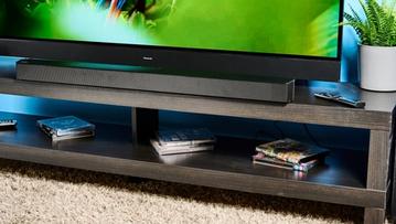 Samsung HW-B650 Soundbar mit HDMI-Anschluss, Fernbedienung und Subwoofer im Vereinigten Königreich