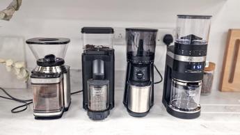 A selection of the best coffee grinders we tested