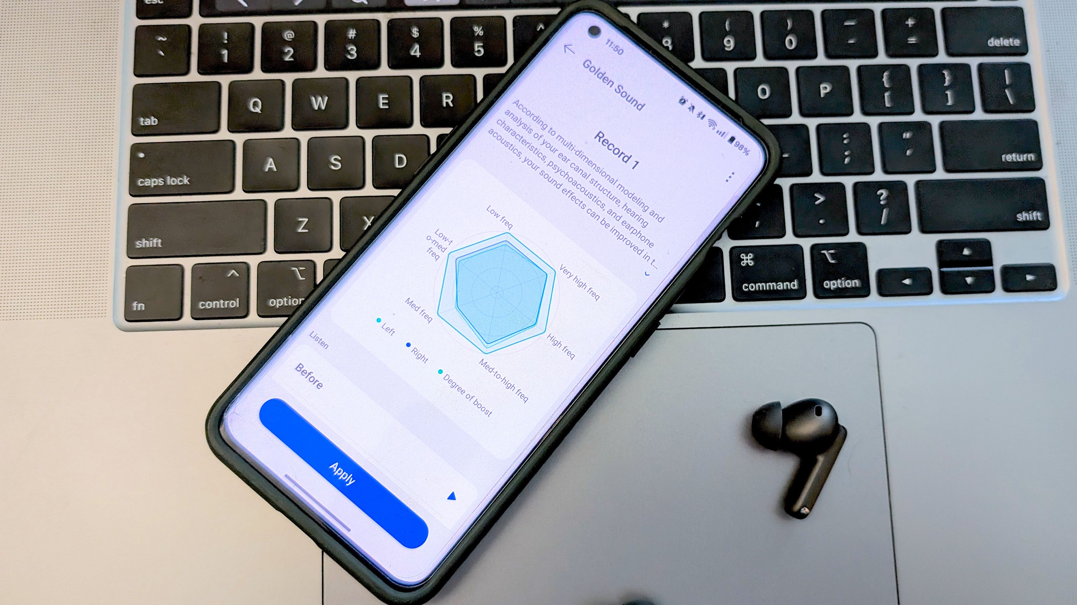 OnePlus Buds 4 True Wireless In-Ear-Kopfhörer mit Ladecase