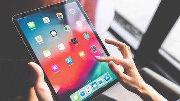 En iPad som visar gränssnittet för en VPN-app