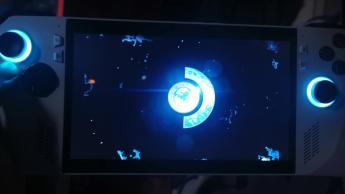 SteamOSで表示されている『ゴッド・オブ・ウォー ラグナロク』のイントロ画面