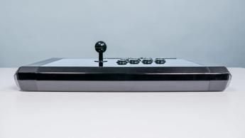 Qanba Q7 Obsidian 2 arkadspak med svart och silver design