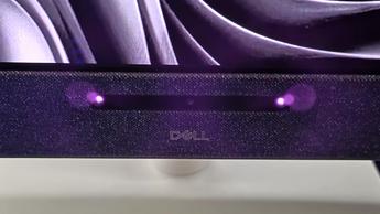 The sensors on the front of the Dell S3225QC