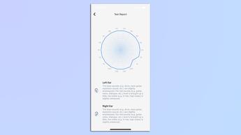 Screenshots, die Funktionen der AKG Kopfhörer-App zeigen