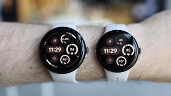 Google Pixel Watch 3 finns i storlekarna 41 mm och 45 mm