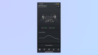 Screenshots der Tozo-App verbunden mit den Tozo OpenEgo kabellosen Ohrhörern
