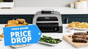 Parrilla y freidora de aire interior Ninja Foodi Smart XL DG551