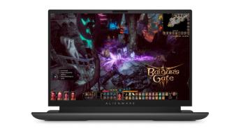 Alienware m18 högpresterande gaming-laptop med RGB-tangentbord