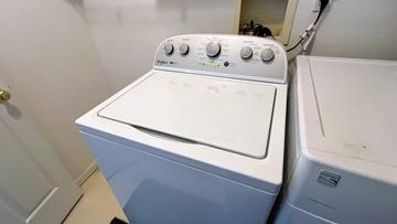 Lave-linge à chargement par le dessus Whirlpool WTW4957PW 3,8 pi³ haute efficacité testé dans un cadre domestique