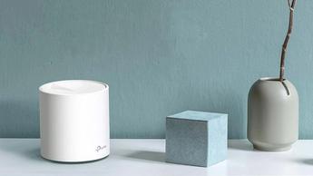 Framsida av TP-Link Deco X20 mesh Wi-Fi-router