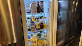 Peek door of LG Smart InstaView Refrigerator