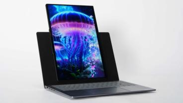 Lenovo-laptop prototyp med roterbar skärm