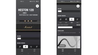 Саундбар Marshall Heston 120 в тестовой комнате