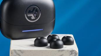 Schwarze JLab JBuds ANC Bluetooth-Kabellose Ohrhörer