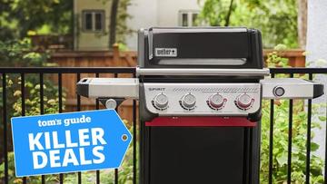 Una selección de parrillas Weber en oferta