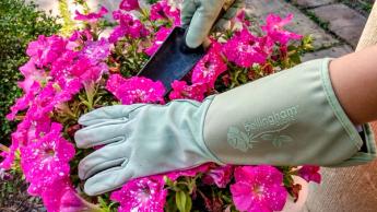 Guantes de jardinería Tuscany Gauntlet para mujeres, diseñados para durabilidad y comodidad