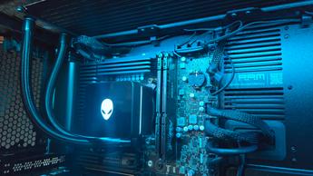 The inside of the Alienware Area-51 (2025)