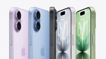Forskellige farvemuligheder for iPhone 17