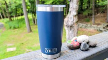 Best travel coffee mugs: Yeti Rambler