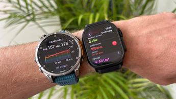 Garmin Fenix 8 and Apple Watch Ultra 2 HR
