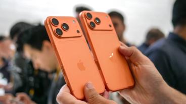 Smartphones iPhone 17 Pro e Pro Max lado a lado