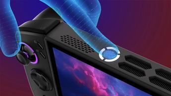 Lenovo Legion Go 2 håndholdt spillekonsol udstillet