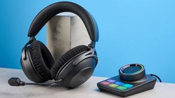 Et trådløst HyperX Cloud Alpha 2 gaming-headset med mikrofon til gaming