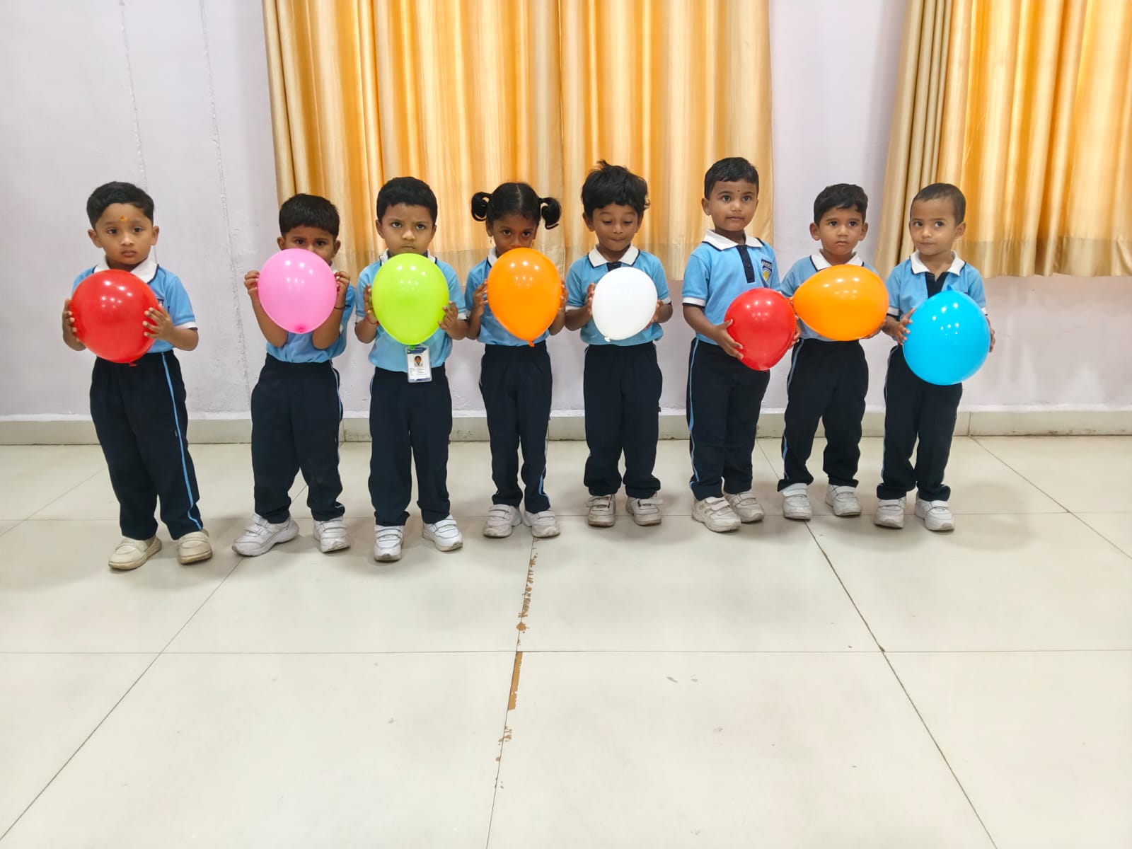 Young learners at Suprabhat Model High School