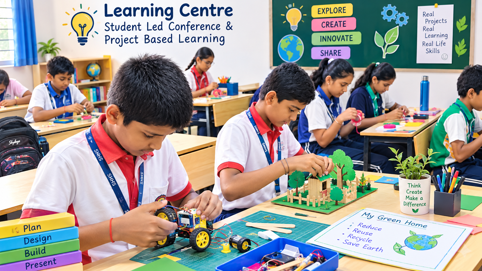 Learning Centre: Student Led Conference & Project Based Learning