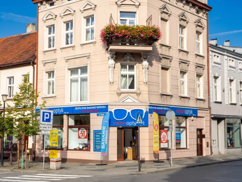 Oprawki okularowe w salonie VisionOptyk we Wrześni