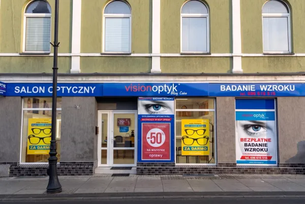 Salon optyczny VisionOptyk w Pobiedziskach