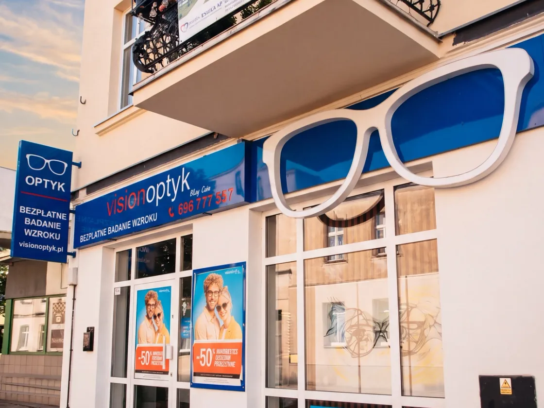 Salon optyczny VisionOptyk w Środzie Wielkopolskiej
