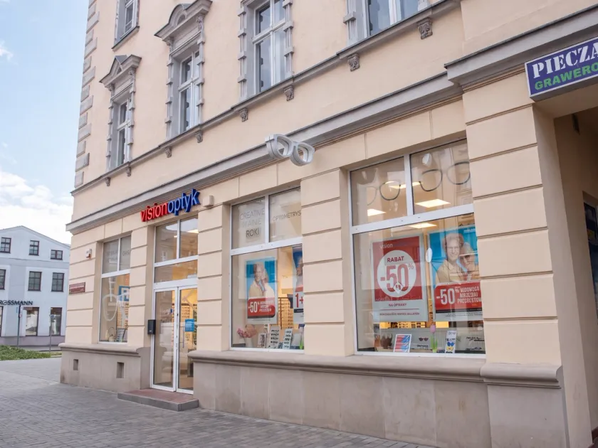 Oprawki okularowe w salonie VisionOptyk w Gnieźnie