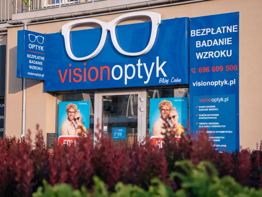 Oprawki okularowe w salonie VisionOptyk w Swarzędzu