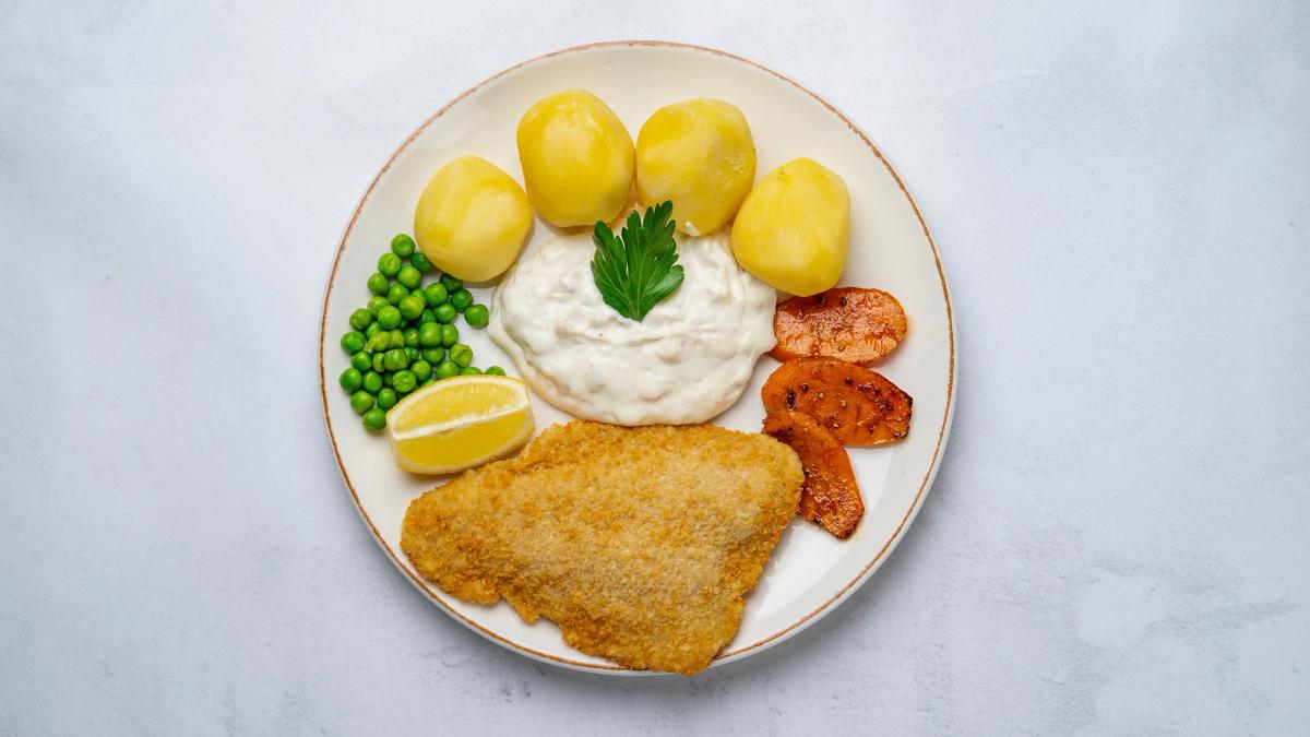 Panerad fisk