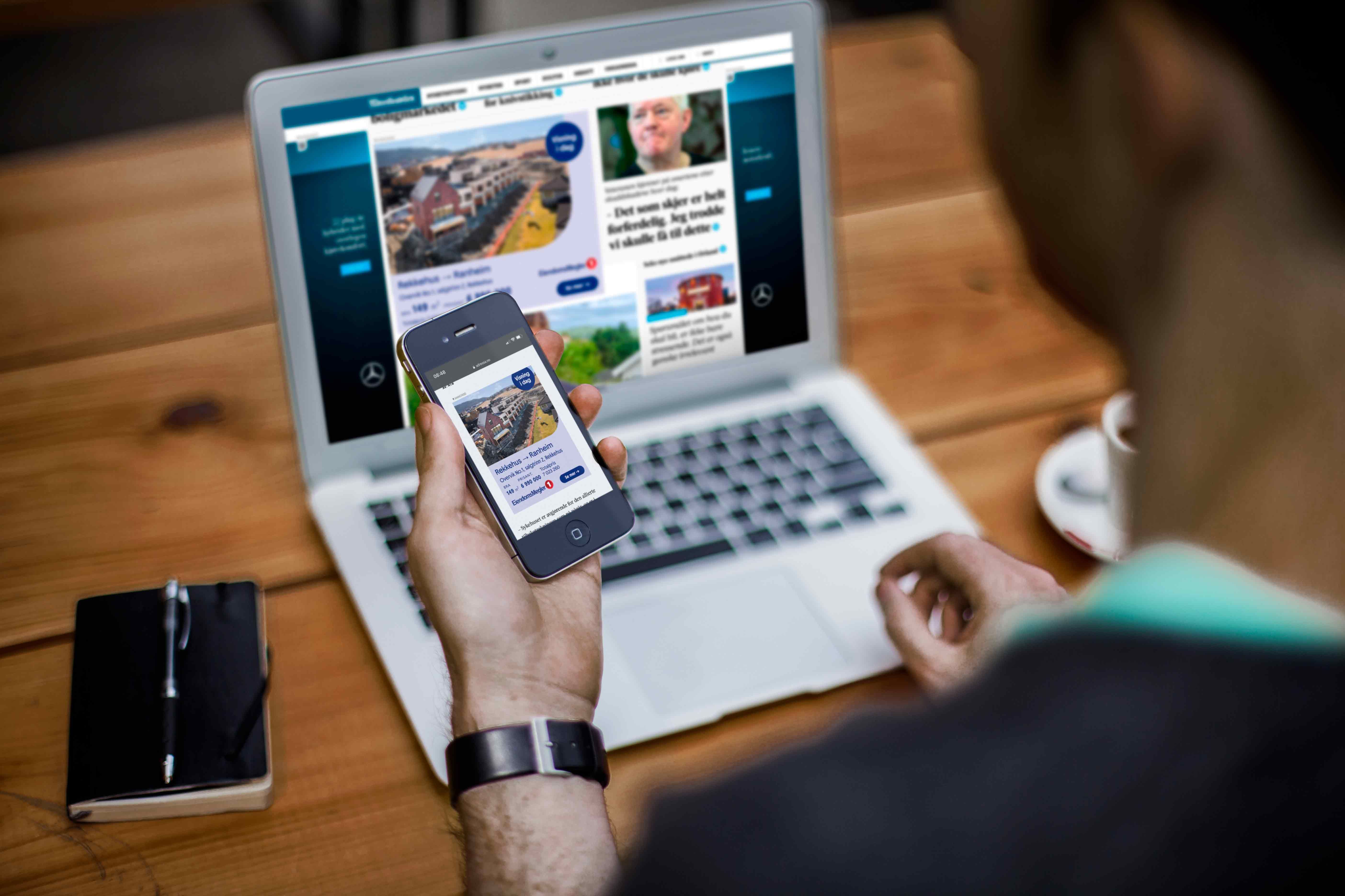 Respons digital annonsering på desktop og mobil