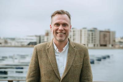 bilde av sitat-forfatter, Bård Birkeland, leder nybygg ved EiendomsMegler 1 Forus Nybygg.