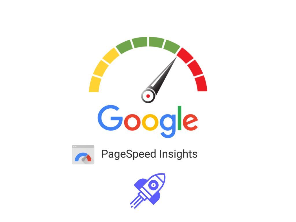 Screenshot of a Google PageSpeed Insights result page highlighting performance scores and improvement suggestions.