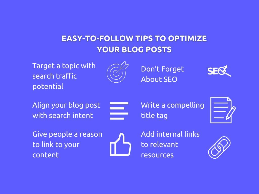 Infographic displaying essential SEO strategies, including keyword research, on-page optimization, content creation, and link building, arranged in a clear, step-by-step format.