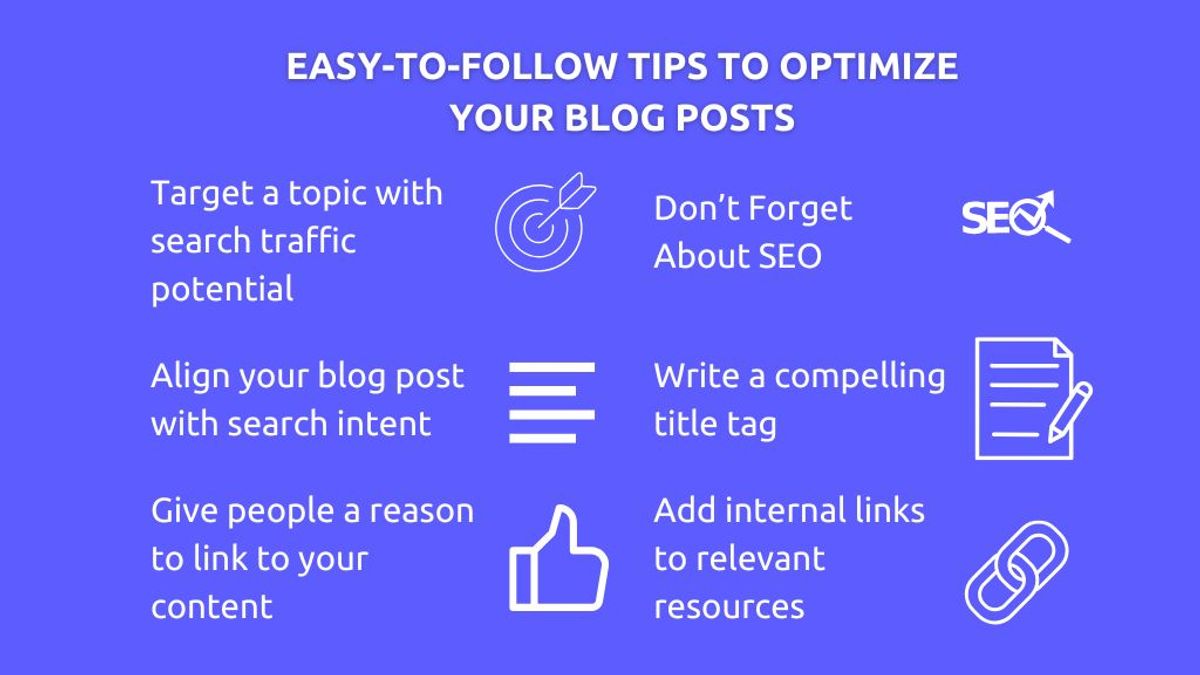 Infographic displaying essential SEO strategies, including keyword research, on-page optimization, content creation, and link building, arranged in a clear, step-by-step format.