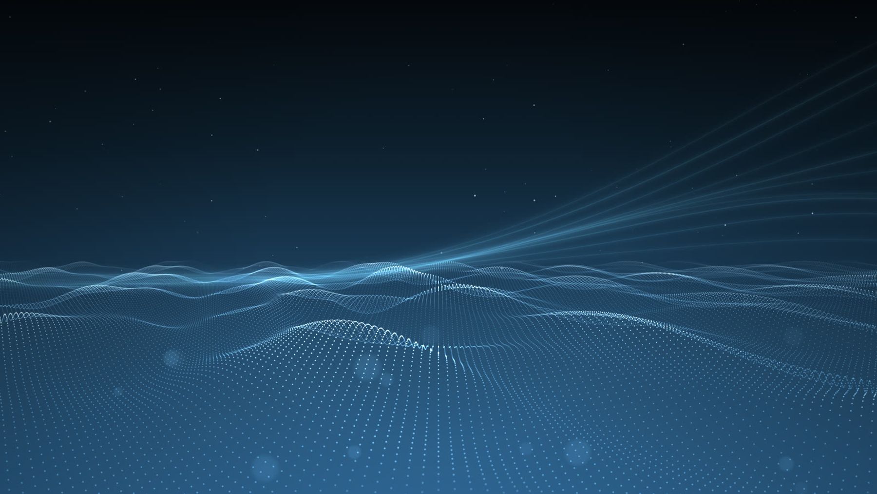 De Saak header loop: a slow wave of light particles on deep blue