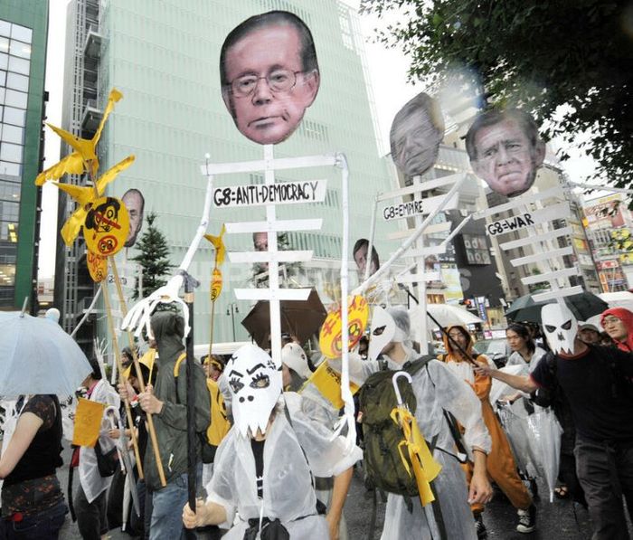 2008년 G8 반대 시위