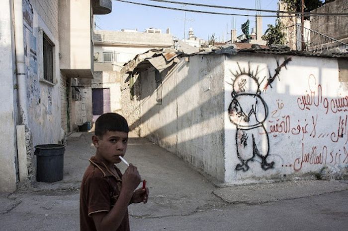 2008년 11월 점령된 서안지구 헤브론 인근 알-아루브 마을