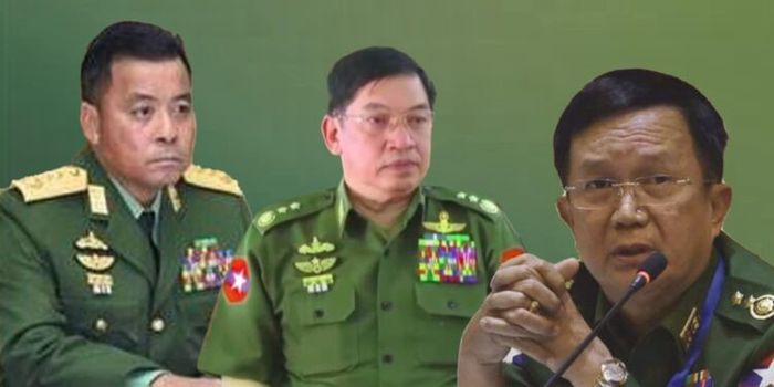 민 아웅 흘라잉의 측근들